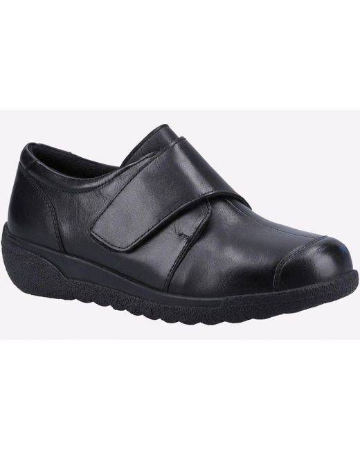 Fleet   Foster Black Herdwick Shoes