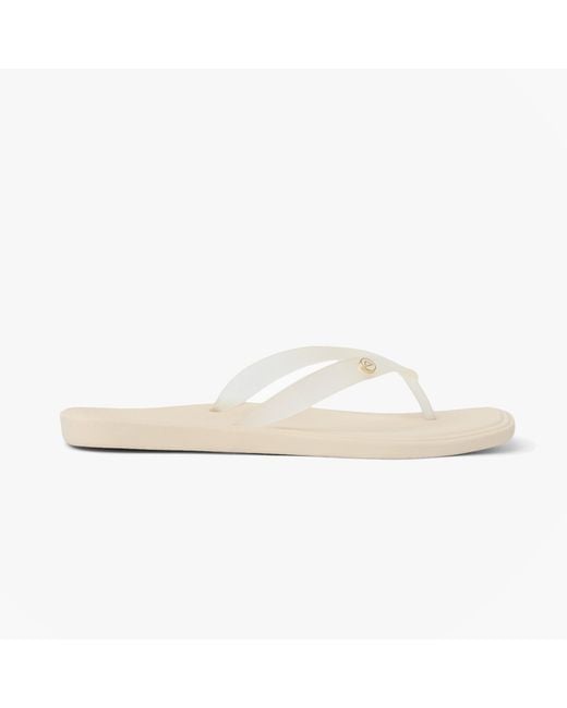 Reef Natural Solaye Toe-Post Sandals Clear