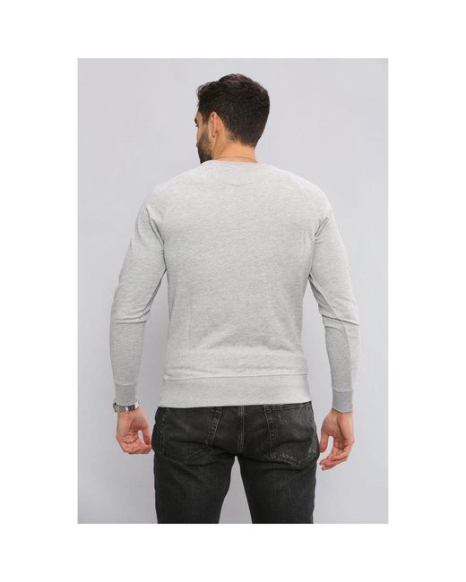 Gant Gray Pullover Sweatshirt for men