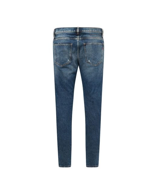 DIESEL Blue 2019 D Strukt Slim Fit Jeans for men
