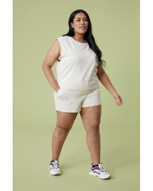 Mountain Warehouse Green 'Lunar' Oversized Vest Casual Lightweight Stretchy Ladies Loose Fit Top Cotton