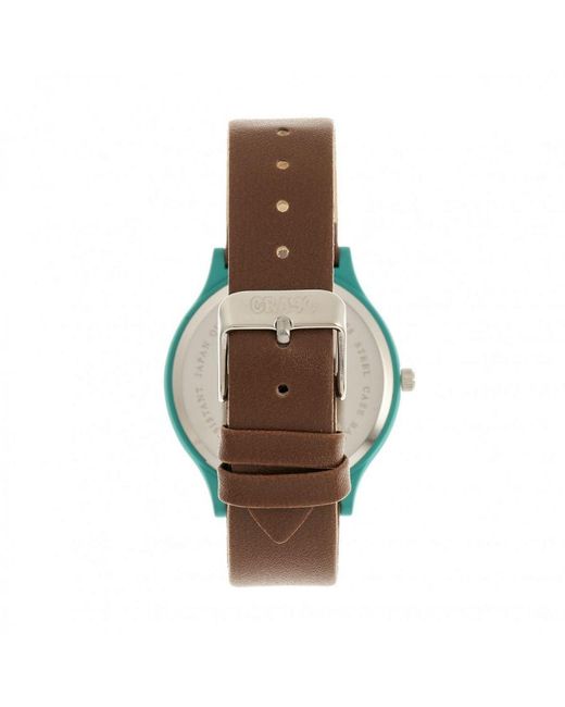 Crayo Green Glitter Watch