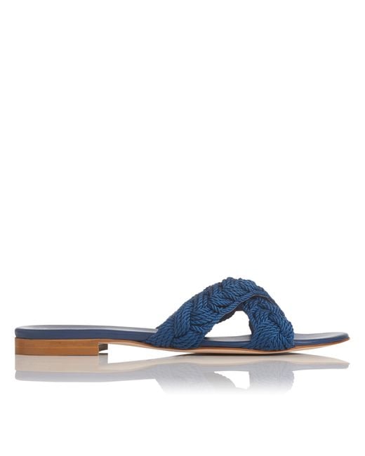 L.K.Bennett Blue Dara Sandals, Marine