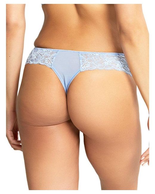 Panache Blue Envy Thong