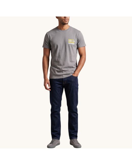 Weekend Offender Blue T Shirts Week for men