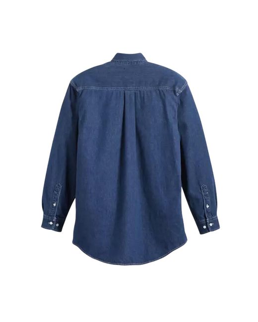 Levi's Blue Levi's Classic Denim Chest Pocket Shirt for men