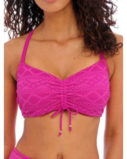 Freya Purple Sundance Bralette Bikini Top