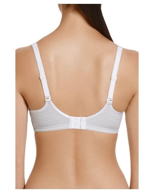 Berlei White Yypv Electrify Mesh Padded Sports Bra