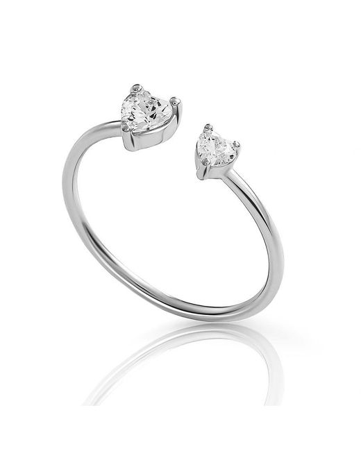 Orphelia Metallic 'Dazzle' 925 Sterling Ring