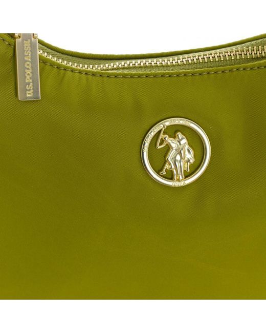 U.S. POLO ASSN. Green Baguette Bag Beuhu6056Wip