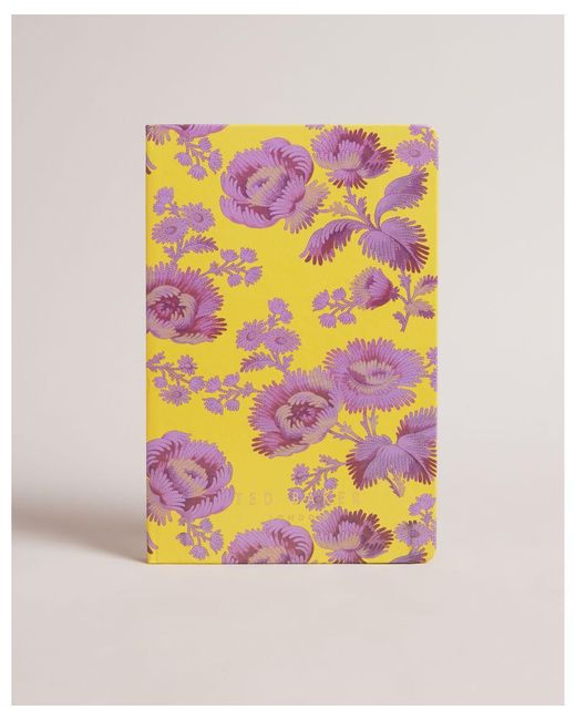 Ted Baker Pink Ophelii Vintage Floral A5 Notebook