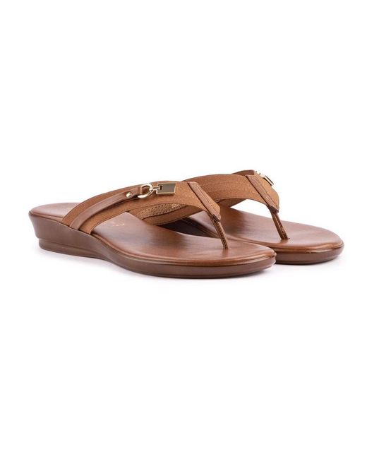 Lotus Brown Esino Sandals