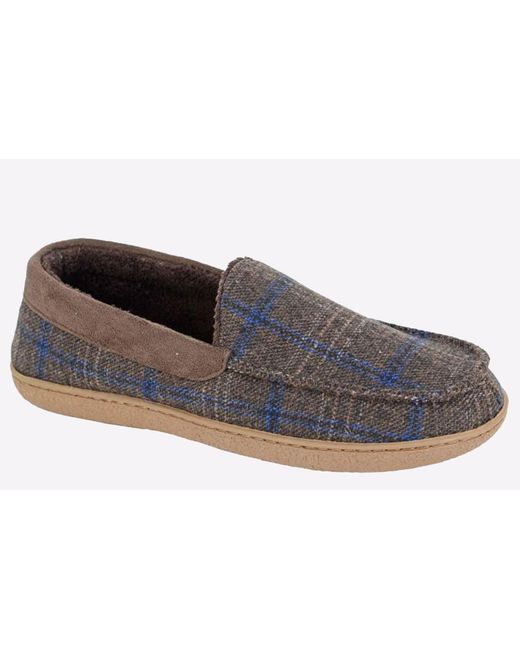 Zedzzz Brown Neville Moccasin for men
