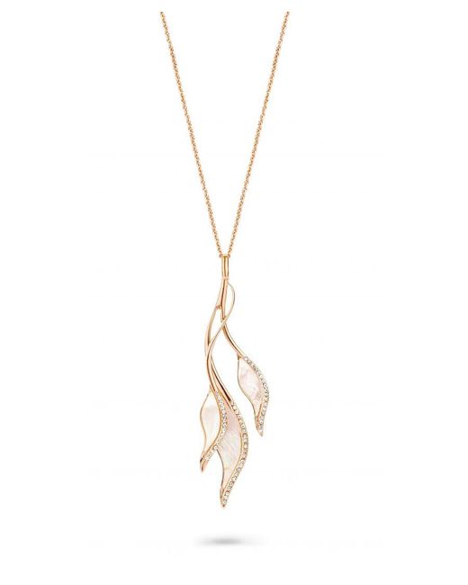 Orphelia Metallic 'Mariza' 925 Sterling Chain With Pendant