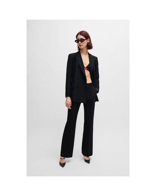 HUGO Black Avani Relaxed Fit Suit Jacket