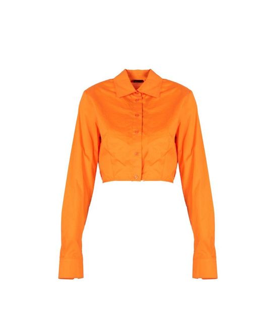 Pinko Overhemd Caloroso Vrouw Oranje in het Orange