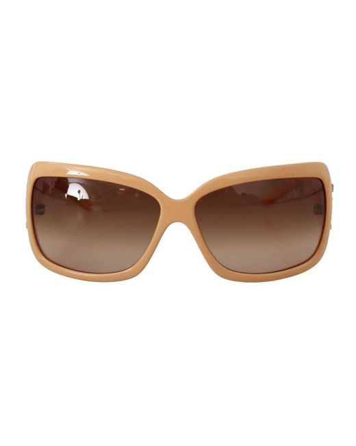 Dolce & Gabbana Brown Cat Eye Pvc Frame Lenses Sunglasses