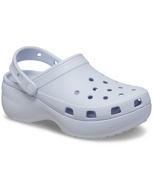 CROCSTM Blue Classic Platform Sandals