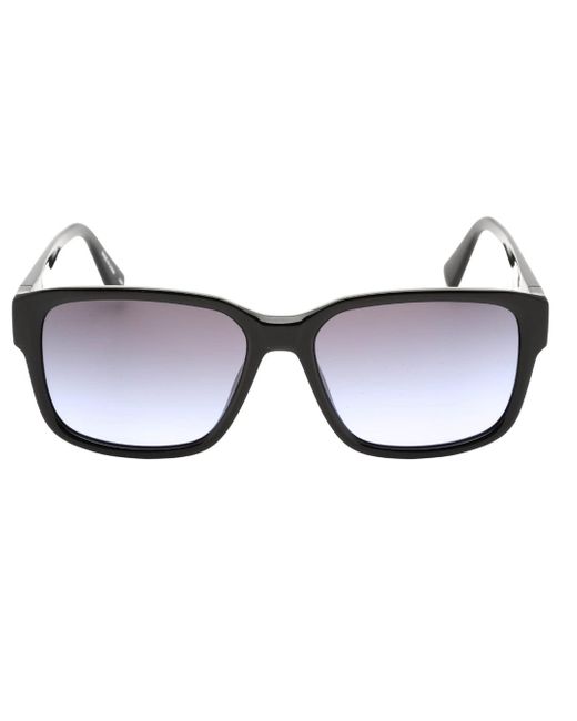 Calvin Klein Brown Framed Gradient Lensed Sunglasses
