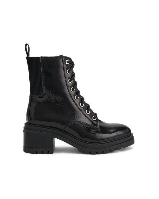 Carvela Kurt Geiger Black Champion Lace Up Boots