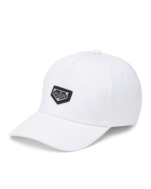 Philipp Plein White Baseball Cap