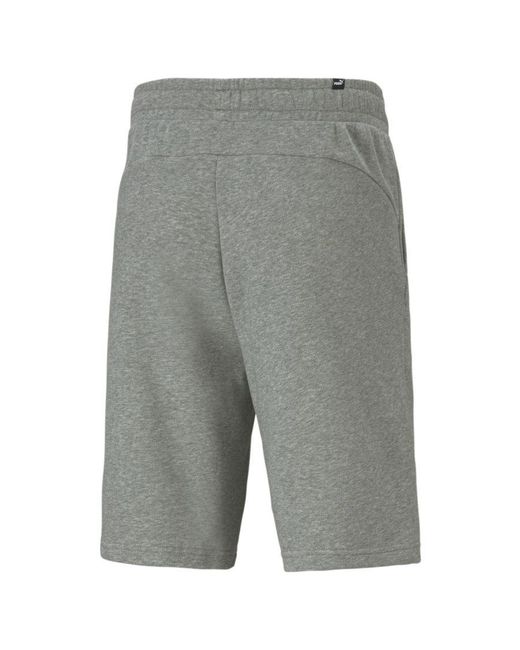 PUMA Gray Essentials Shorts for men