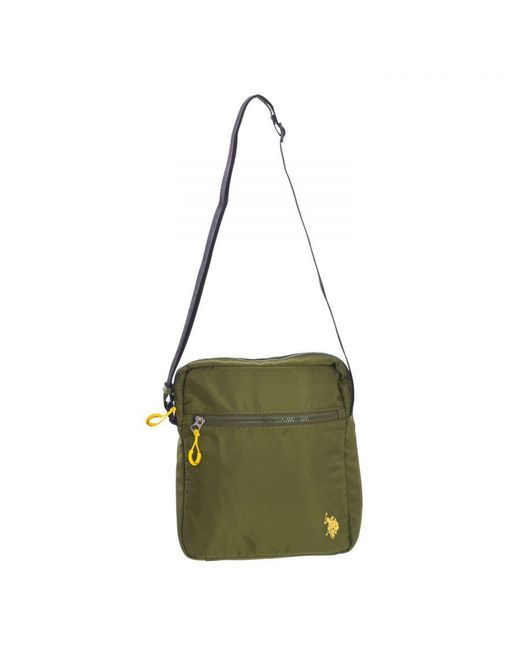 U.S. POLO ASSN. Green Biub55675Mia Shoulder Bag for men