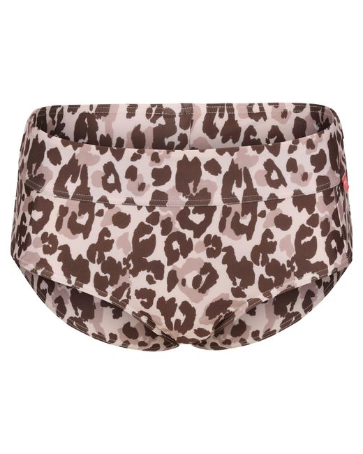 Regatta Pink Ladies Paloma Leopard Print Swim Briefs