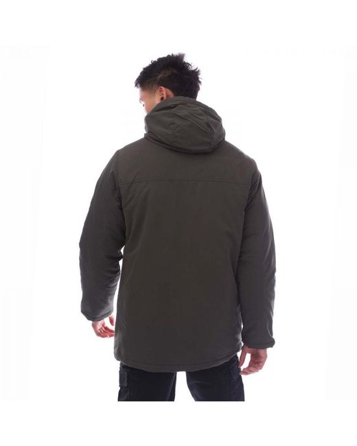 Jack & Jones Black And Fen Parka Jacket for men