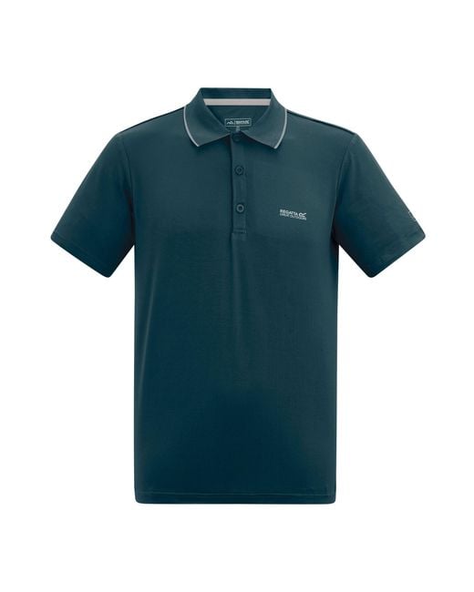 Regatta Green Maverik Stretch Polo Shirt (Night Sky) for men