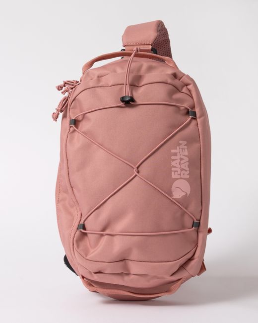 Fjallraven Pink Zip Pocket Sling Bag