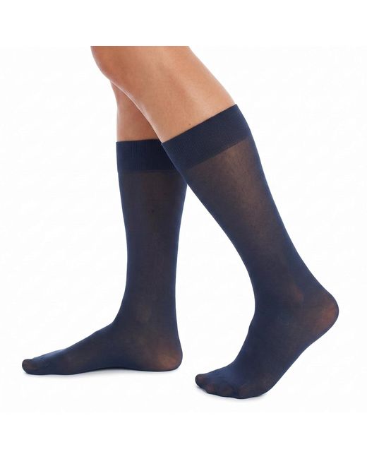 Kisses&Love Blue 6 Pairs Executive Socks Kl66030 for men
