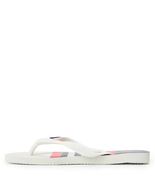 Havaianas White Sndl Naut for men