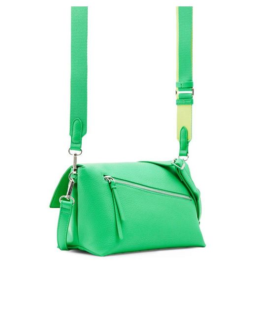 Desigual Green Handbag With Shoulder Strap