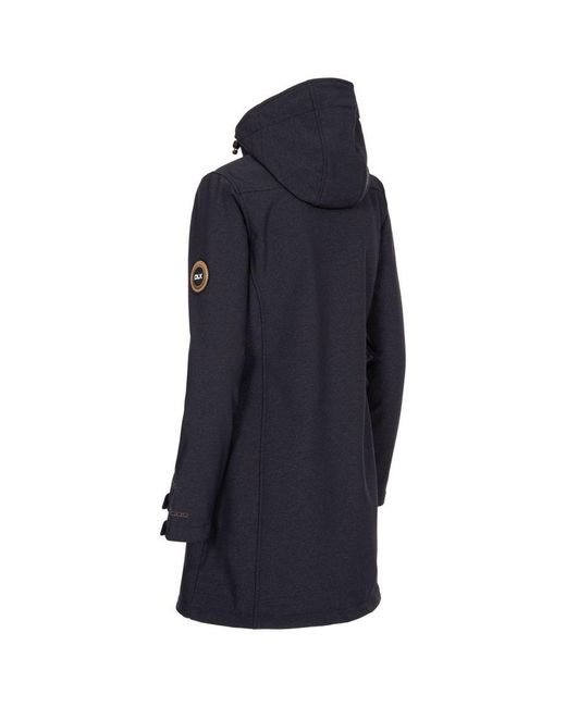 DLX Blue Ladies Maria Soft Shell Jacket Marl)