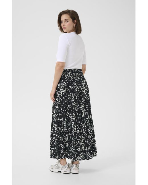 Kaffe Rok Kabeathe Rok A-Shape in het White