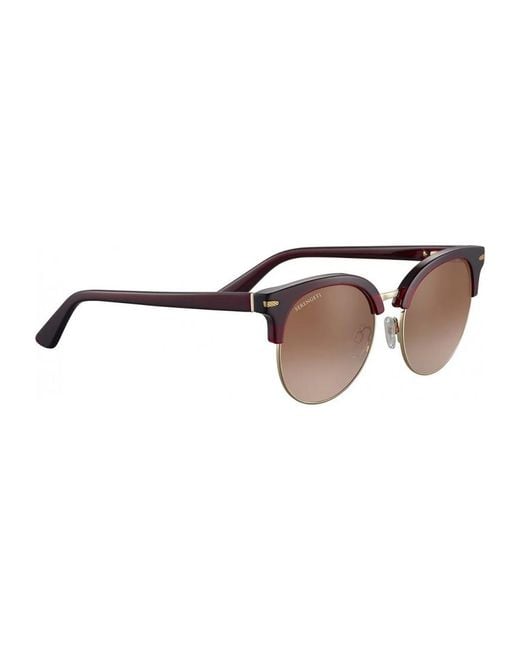 Serengeti Brown Ss560004 53 Susan Sunglasses