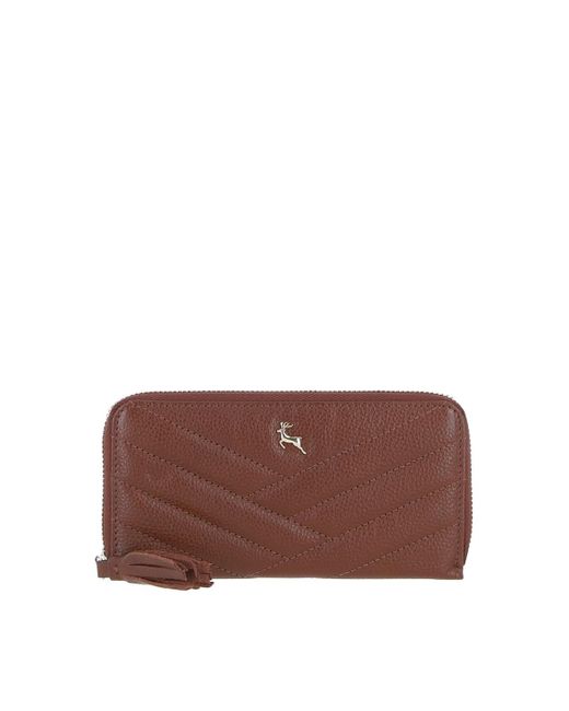 Ashwood Leather Brown 'Seraphina' Real Purse With Rfid-Protection