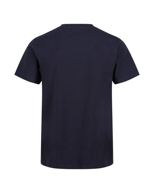 Regatta Blue Pro Cotton Soft Touch T-Shirt for men