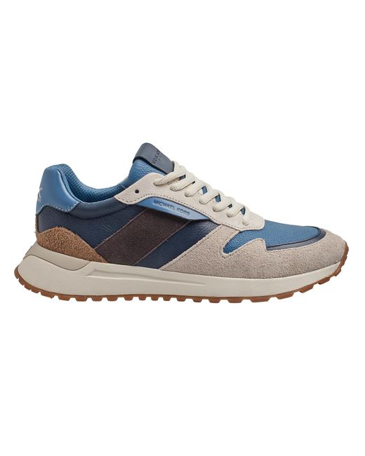Michael Kors Blue Dax Trainer Shoes 44F5Dafs1L for men