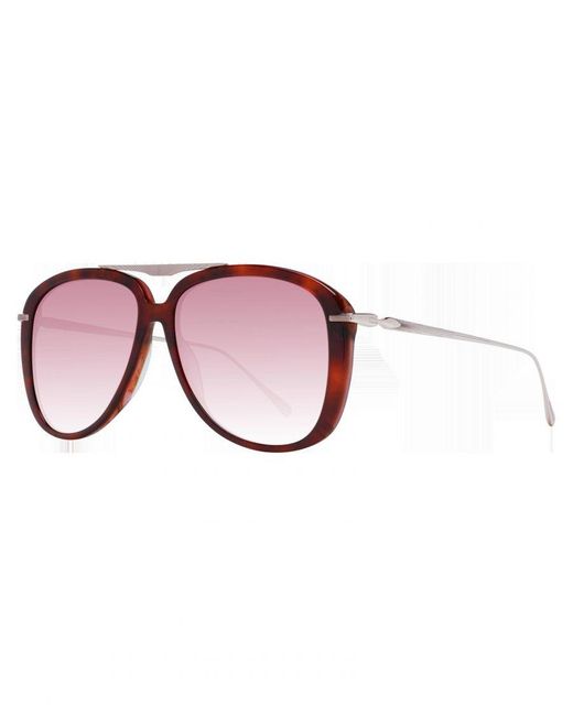 Scotch & Soda Brown Aviator Sunglasses With Gradient Lenses for men