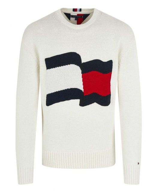 Tommy Hilfiger Trui in het White voor heren