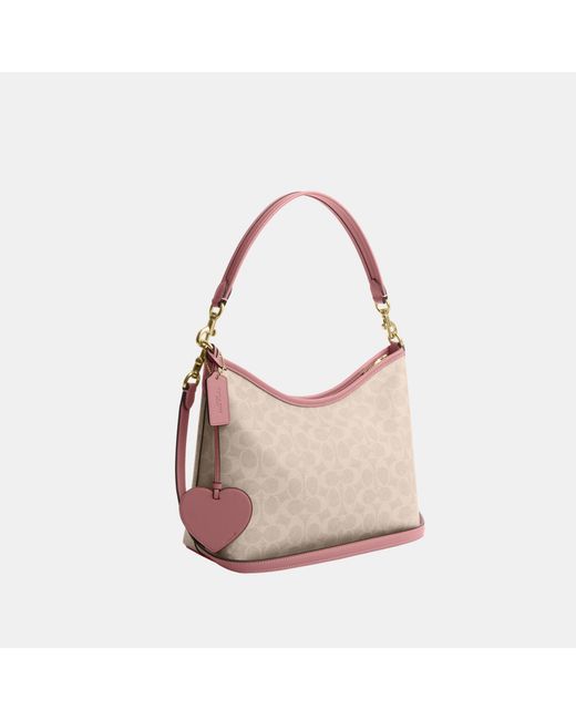 COACH Pink Laurel Shoulder Bag