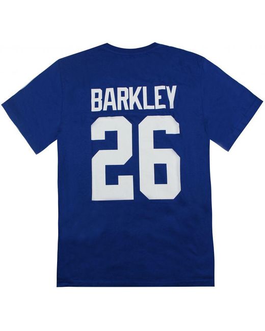 Fanatics Blue Nfl New York Giants Saquon Barkley T-Shirt for men