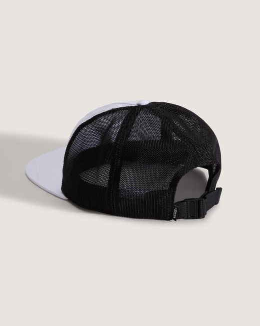 Vans Blue Sidestripe Unstructured Trucker Hat