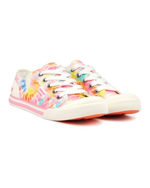 Rocket Dog Pink Jazzin Trainers