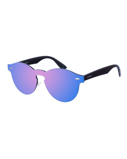 Kypers Blue Lua Oval-Shaped Nylon Sunglasses