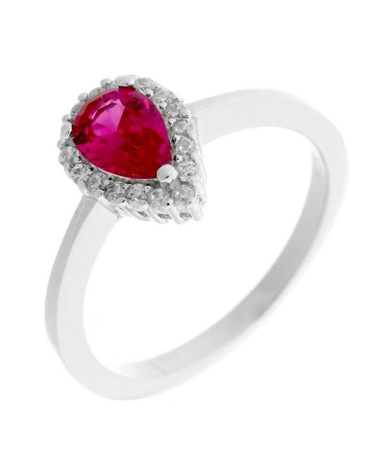 Orphelia Pink 925 Sterling Ring