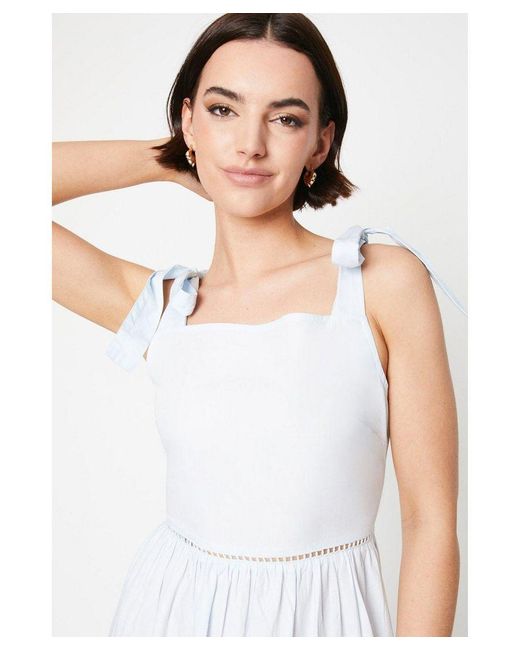 Plain white dress cheap online