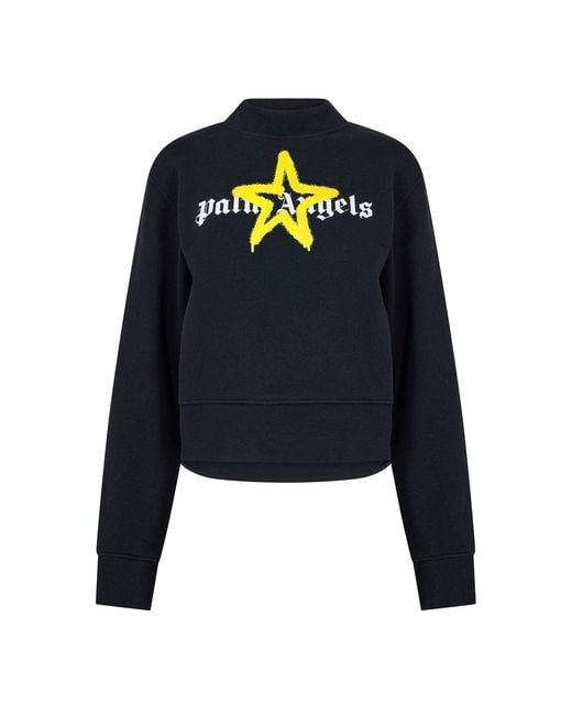 Palm Angels Blue Star Fit Crew